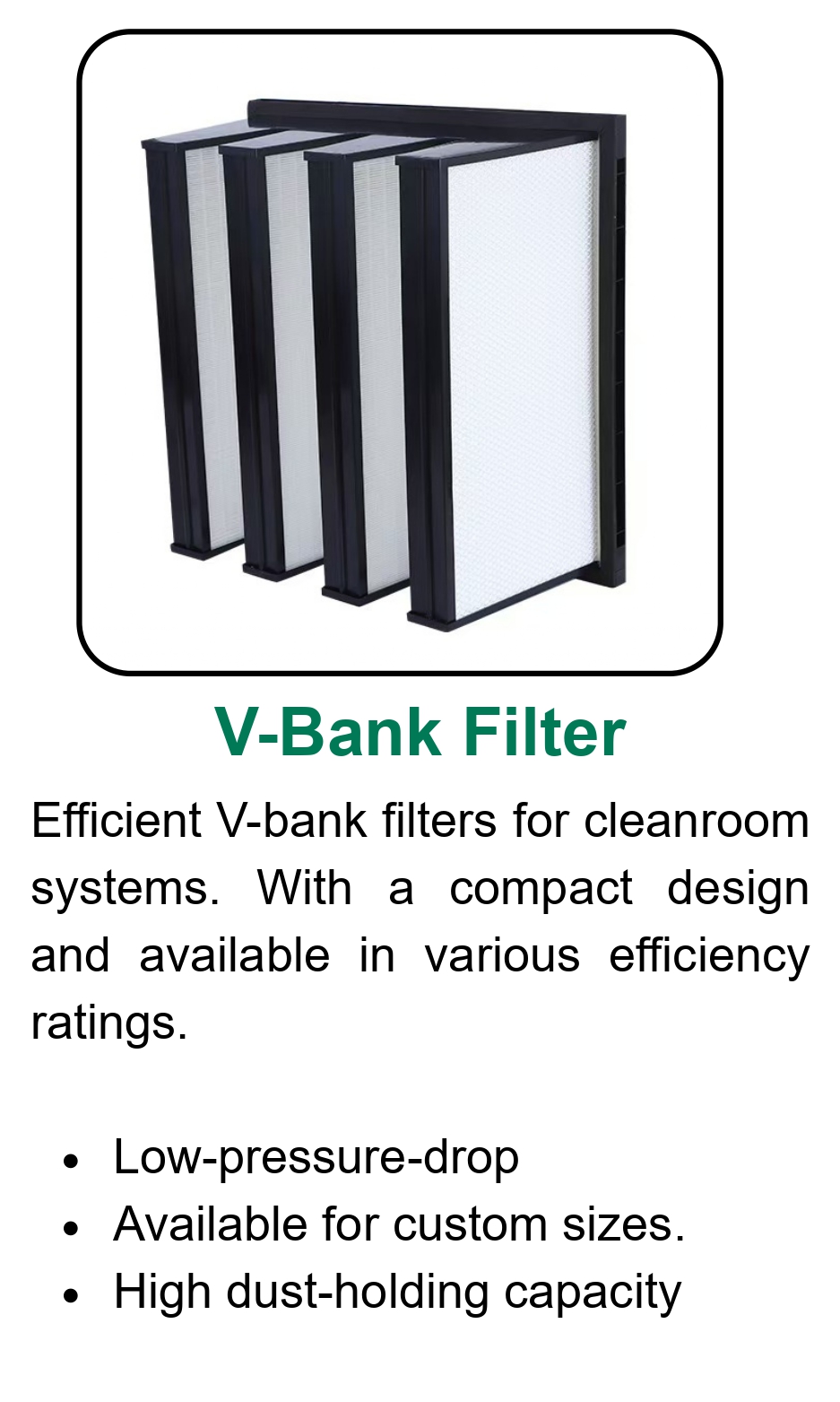 V-bank Filter-Amorair Global